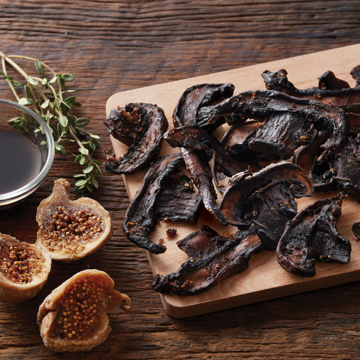 Sweet Balsamic & Golden Fig Portabella Jerky Foods